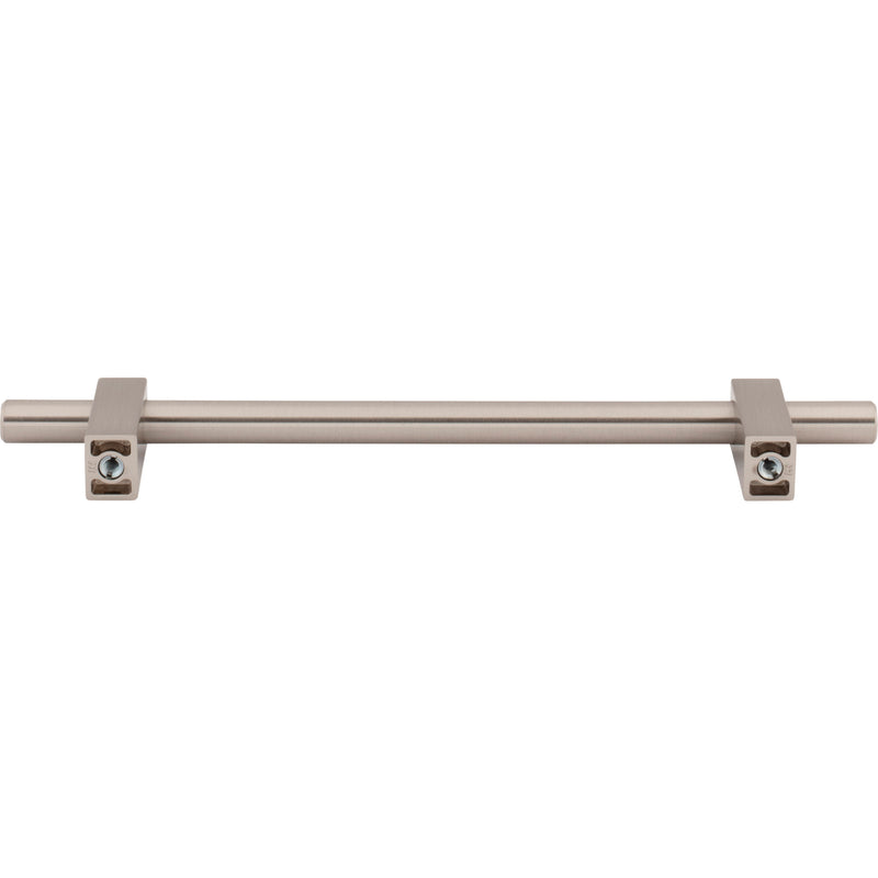 160 mm Center-to-Center Satin Nickel Larkin Cabinet Bar Pull