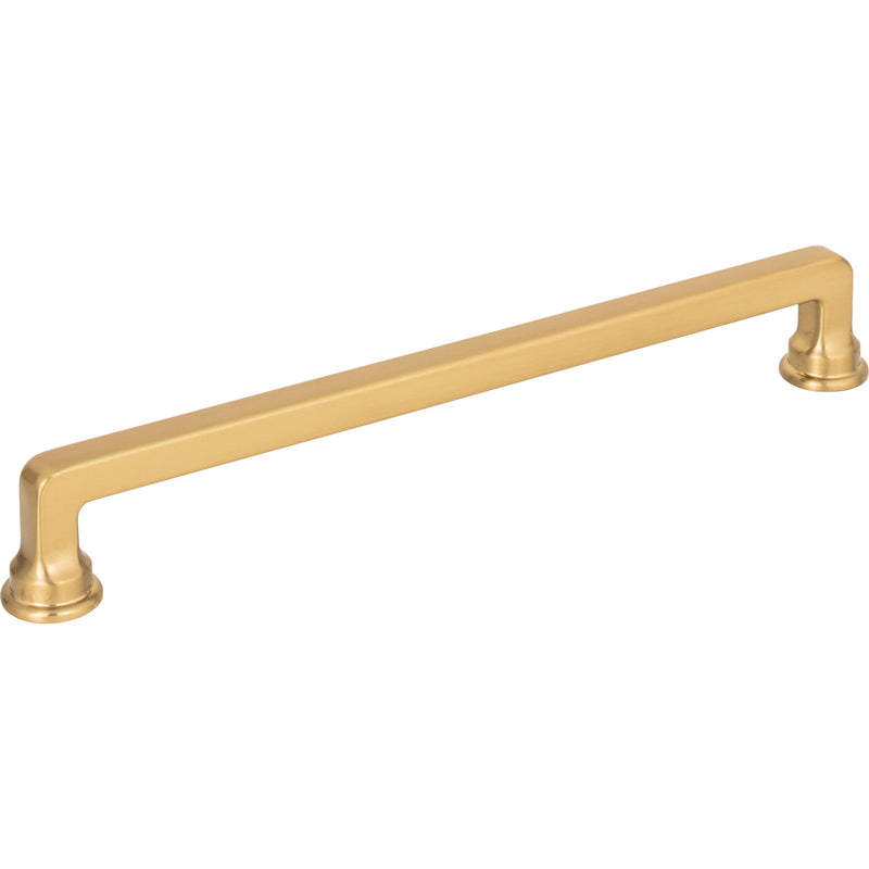 Oskar Pull 7 9/16 Inch (c-c) Warm Brass