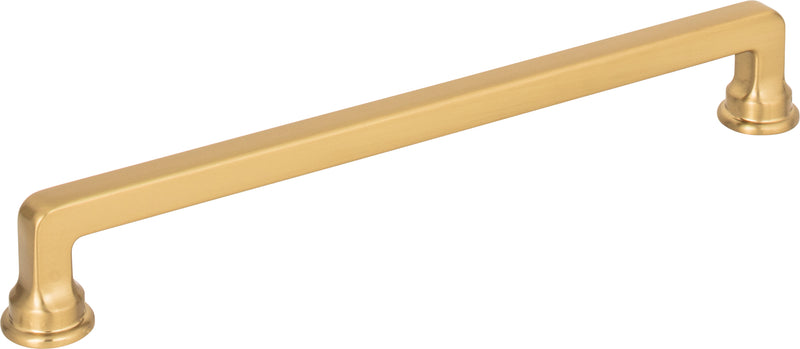 Oskar Pull 7 9/16 Inch (c-c) Warm Brass