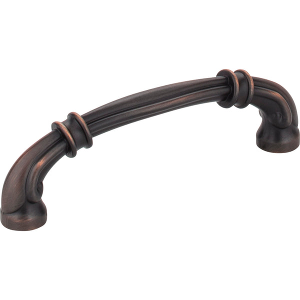 96 mm Center-to-Center Brushed Oil Rubbed Bronze Lafayette Cabinet Pull