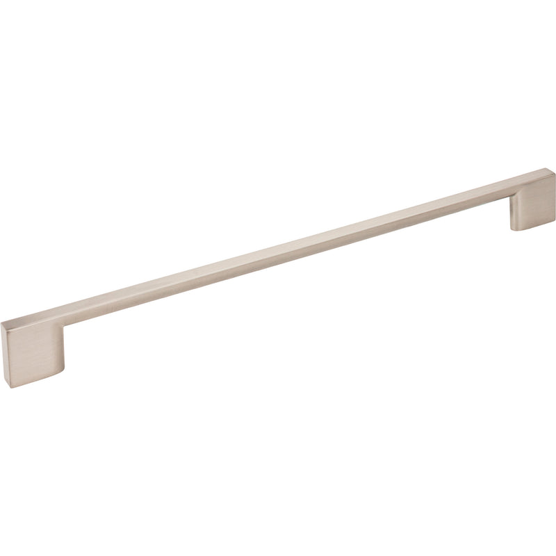 256 mm Center-to-Center Satin Nickel Square Sutton Cabinet Bar Pull