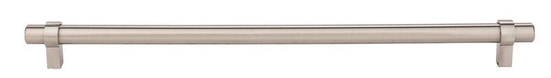 480 mm Center-to-Center Satin Nickel Key Grande Cabinet Bar Pull