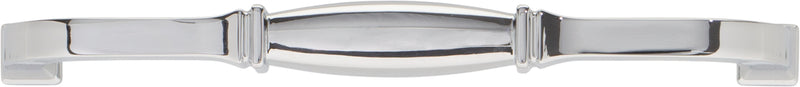 160 mm Center-to-Center Polished Chrome Audrey Cabinet Pull