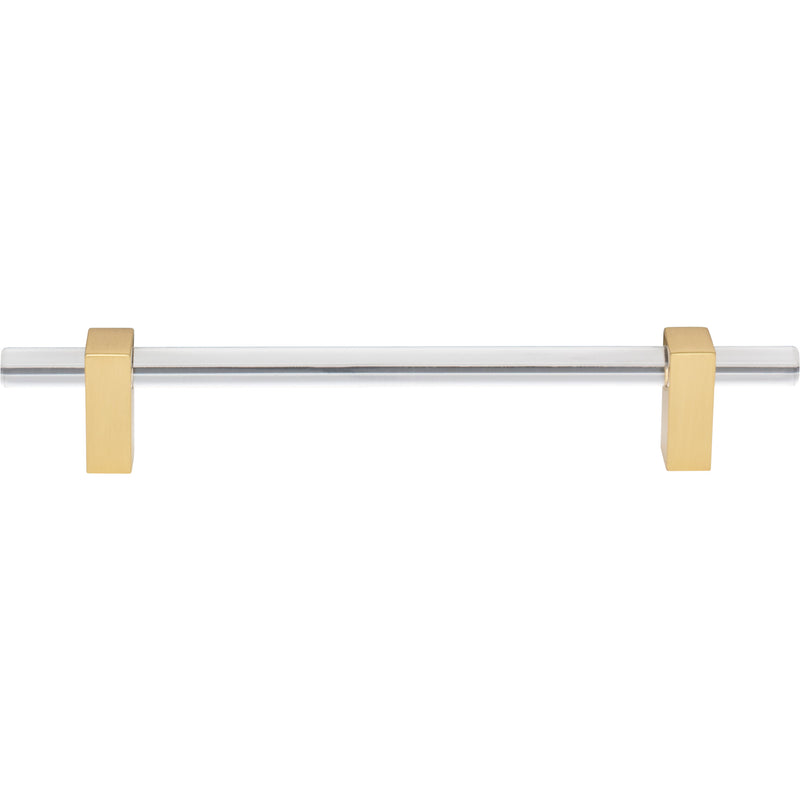 160 mm Center-to-Center Brushed Gold Spencer Cabinet Bar Pull