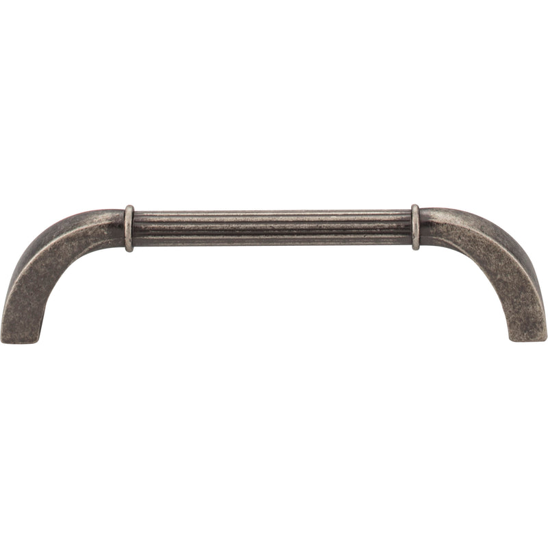 128 mm Center-to-Center Distressed Pewter Cordova Cabinet Pull