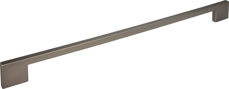 Thin Square Appliance Pull 18 Inch (c-c) Slate
