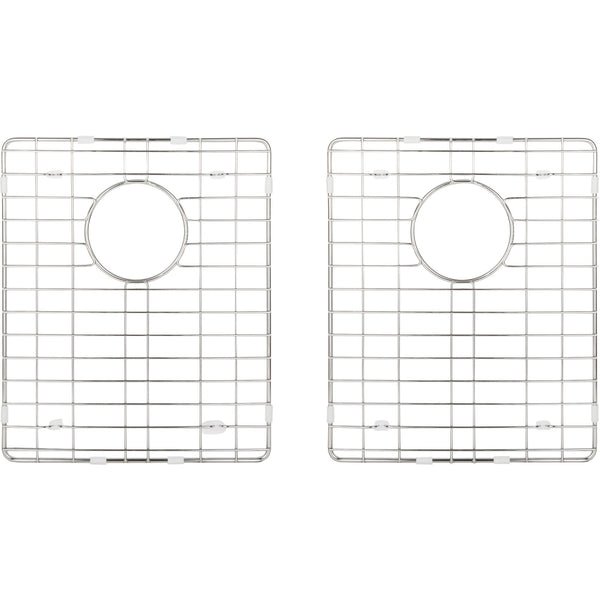HMS250-GRID:  Stainless Steel Bottom Grids for Handmade 50/50 Double Bowl Sink (HMS250)
