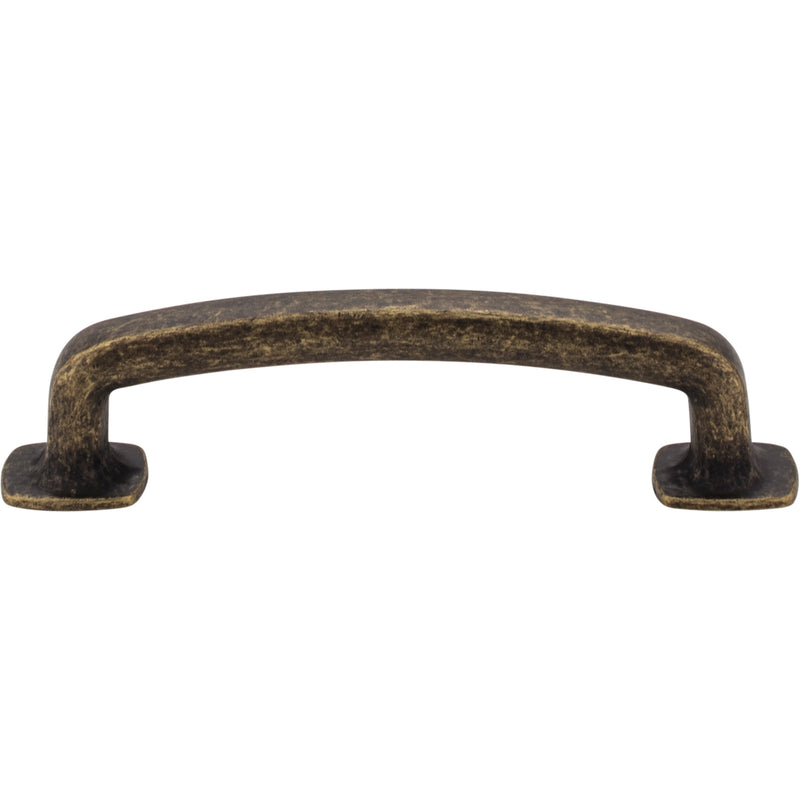 96 mm Center-to-Center Distressed Antique Brass Belcastel 1 Cabinet Pull