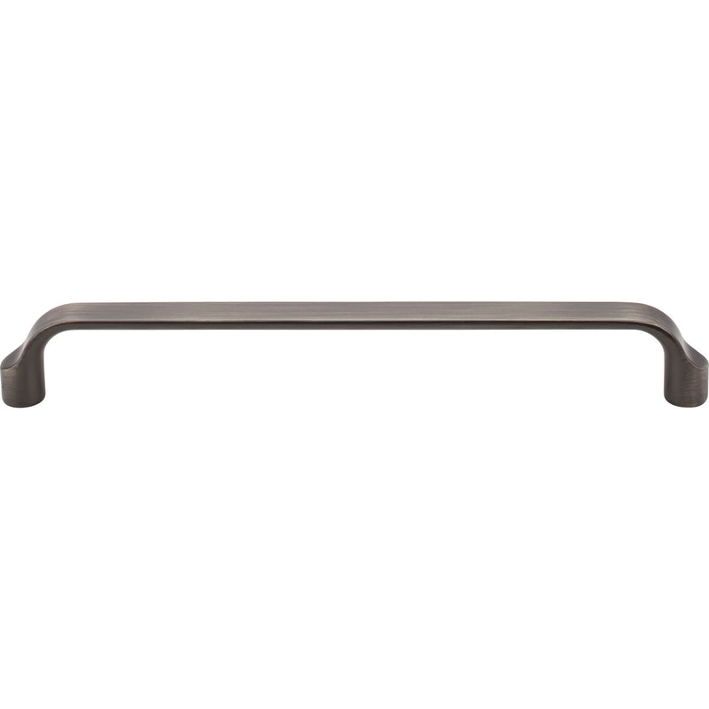 192 mm Center-to-Center Brushed Pewter Brenton Cabinet Pull