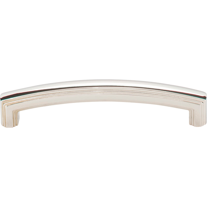 128 mm Center-to-Center Polished Nickel Delgado Cabinet Pull