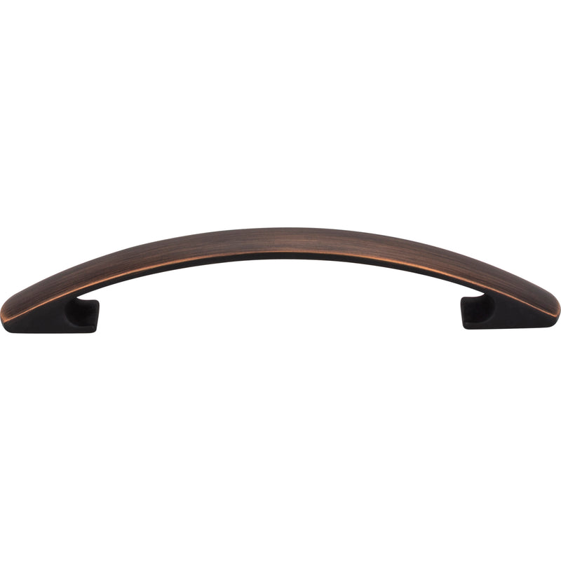 128 mm Center-to-Center Brushed Oil Rubbed Bronze Arched Strickland Cabinet Pull