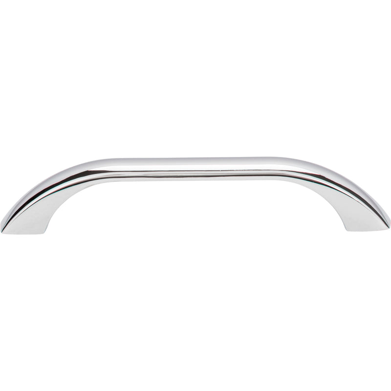 128 mm Center-to-Center Polished Chrome Square Sonoma Cabinet Pull