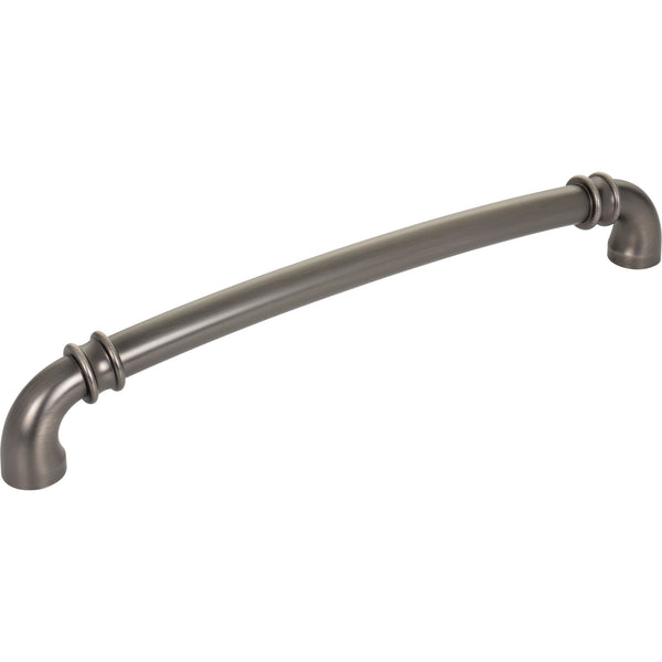 12" Center-to-Center Brushed Pewter Marie Appliance Handle