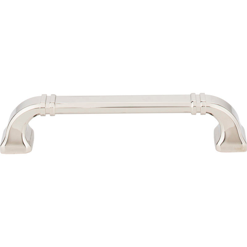 128 mm Center-to-Center Polished Nickel Ella Cabinet Pull