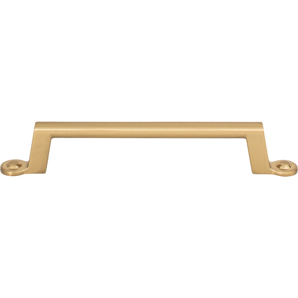 Bradbury Pull 5 1/16 Inch (c-c) Warm Brass