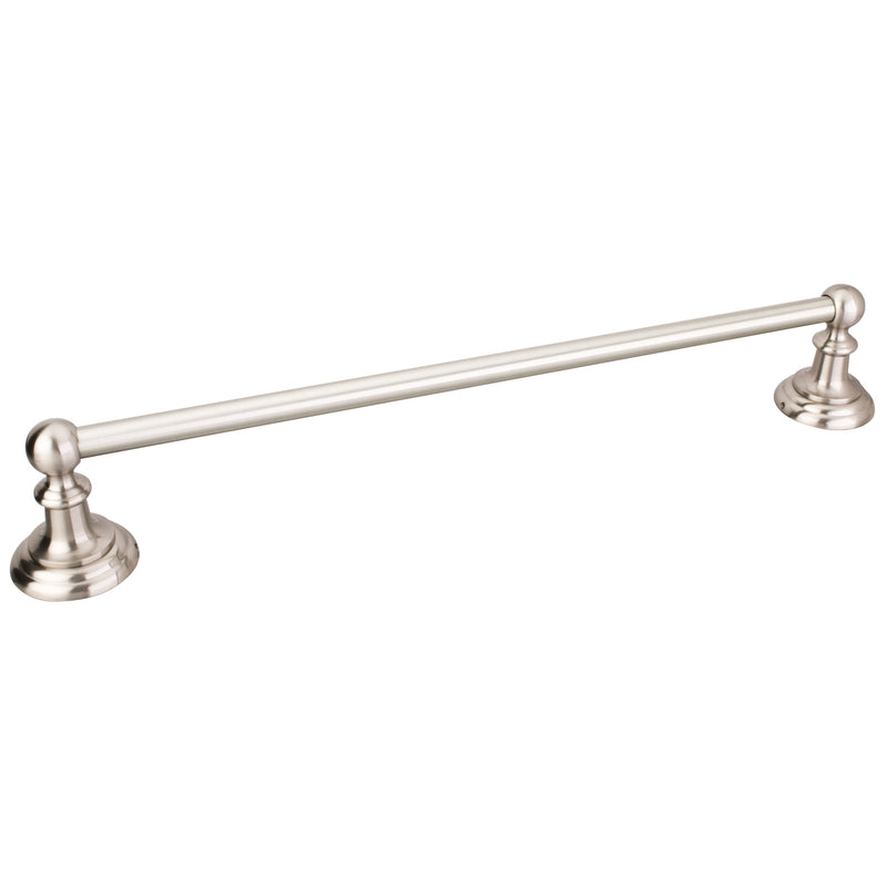 Fairview Satin Nickel 18" Single Towel Bar - Retail Packaged