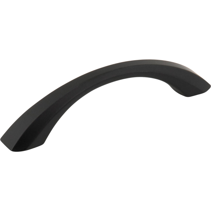 96 mm Center-to-Center Matte Black Wheeler Cabinet Pull