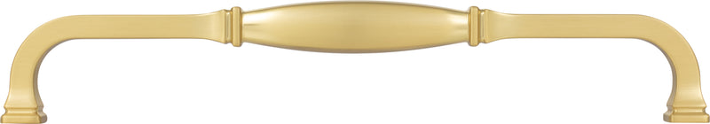 12" Center-to-Center Brushed Gold Audrey Appliance Handle