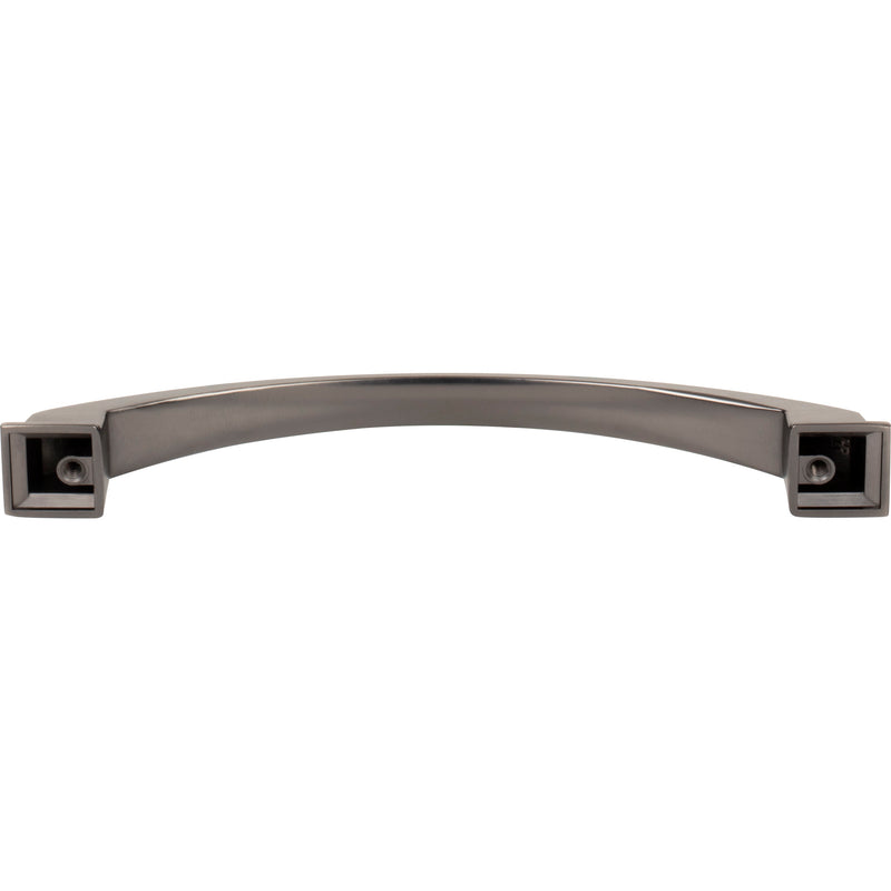 160 mm Center-to-Center Brushed Pewter Arched Roman Cabinet Pull