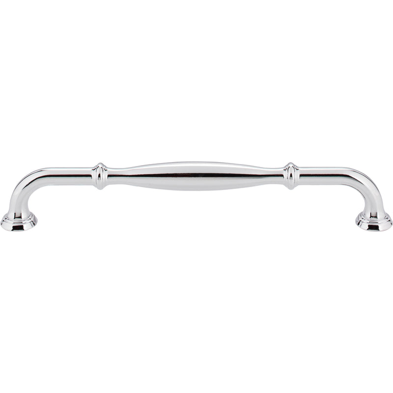 192 mm Center-to-Center Polished Chrome Tiffany Cabinet Pull