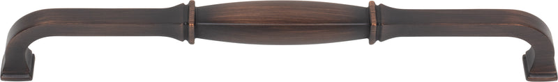 224 mm Center-to-Center Brushed Oil Rubbed Bronze Audrey Cabinet Pull