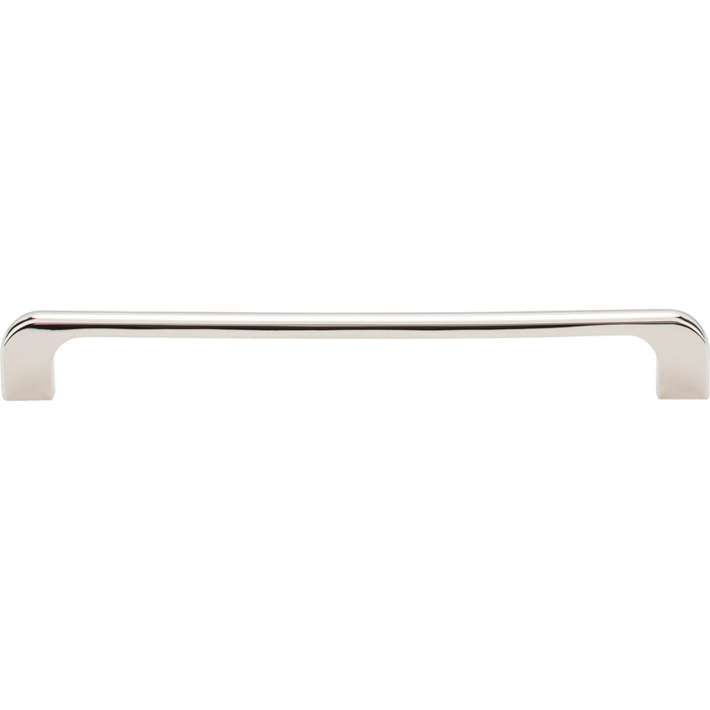 192 mm Center-to-Center Polished Nickel Alvar Cabinet Pull