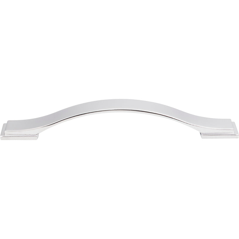 160 mm Center-to-Center Polished Chrome Strap Mirada Cabinet Pull