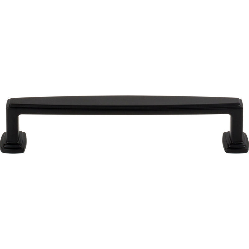 128 mm Center-to-Center Matte Black Richard Cabinet Pull