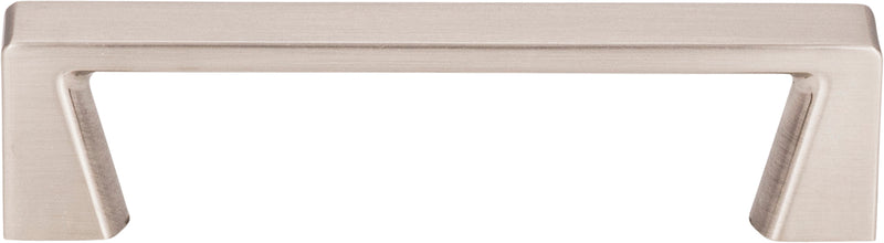 96 mm Center-to-Center Satin Nickel Square Boswell Cabinet Pull