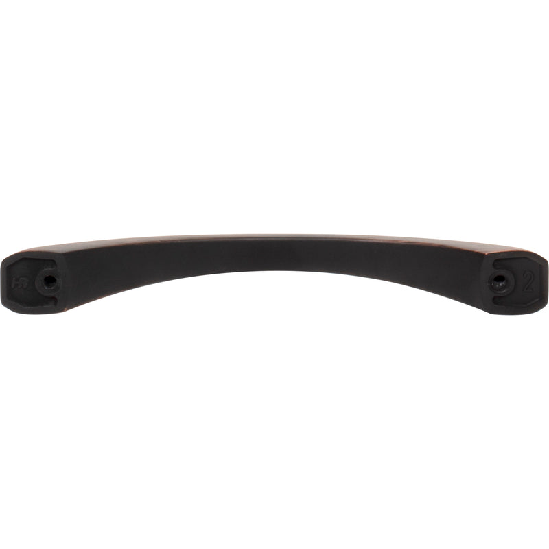 128 mm Center-to-Center Brushed Oil Rubbed Bronze Wheeler Cabinet Pull