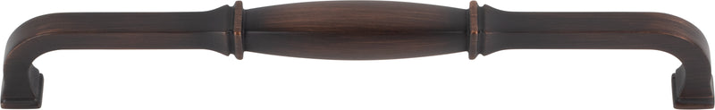 224 mm Center-to-Center Brushed Oil Rubbed Bronze Audrey Cabinet Pull