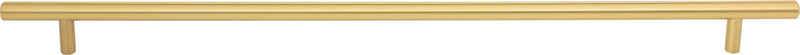 416 mm Center-to-Center Brushed Gold Naples Cabinet Bar Pull