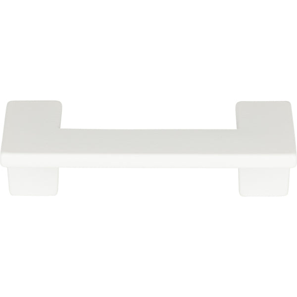 U Turn Pull 2 1/2 Inch (c-c) High White Gloss