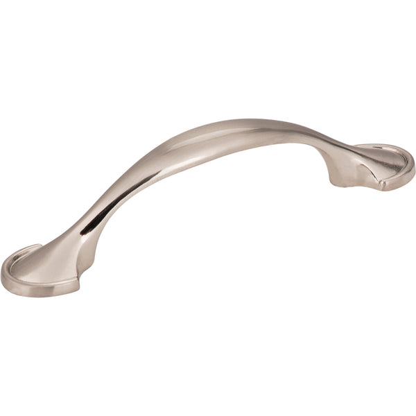 3" Center-to-Center Satin Nickel Watervale Cabinet Pull