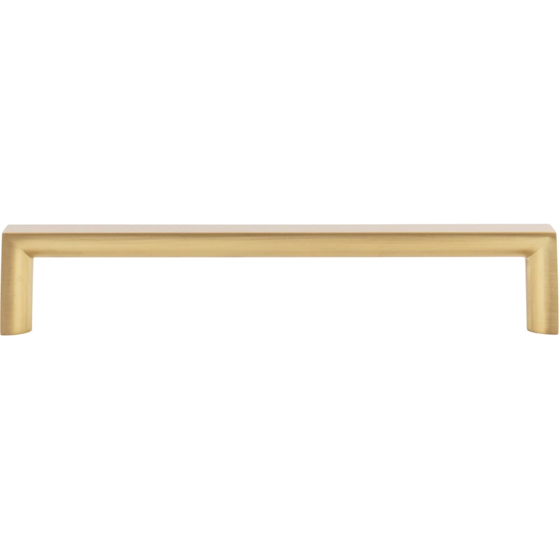 160 mm Center-to-Center Brushed Gold Walker 1 Cabinet Pull