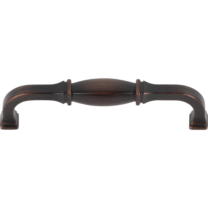 128 mm Center-to-Center Brushed Oil Rubbed Bronze Audrey Cabinet Pull