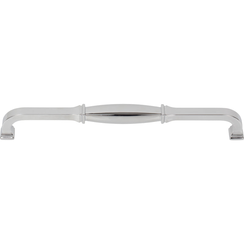 224 mm Center-to-Center Polished Chrome Audrey Cabinet Pull