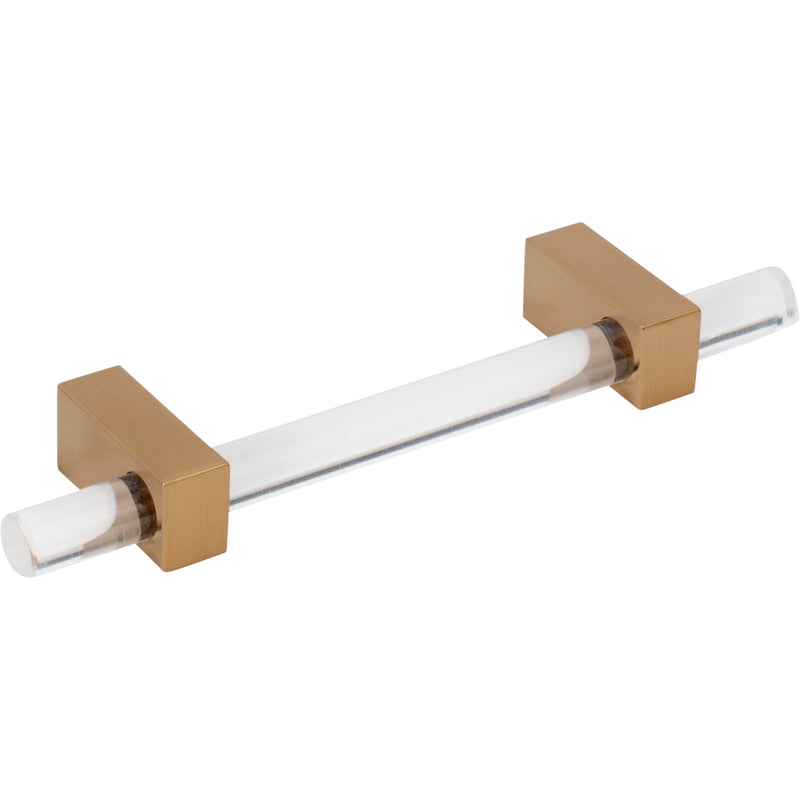 96 mm Center-to-Center Satin Bronze Spencer Cabinet Bar Pull