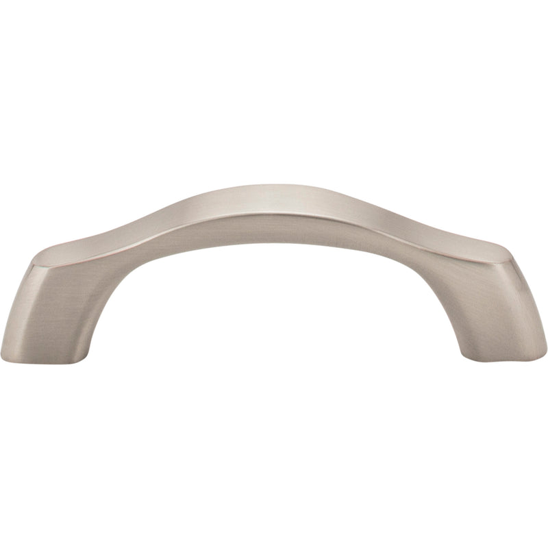 3" Center-to-Center Satin Nickel Aiden Cabinet Pull