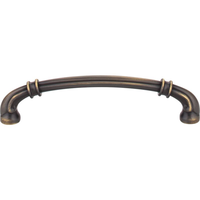 128 mm Center-to-Center Antique Brushed Satin Brass Lafayette Cabinet Pull