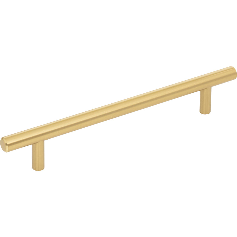 160 mm Center-to-Center Brushed Gold Naples Cabinet Bar Pull