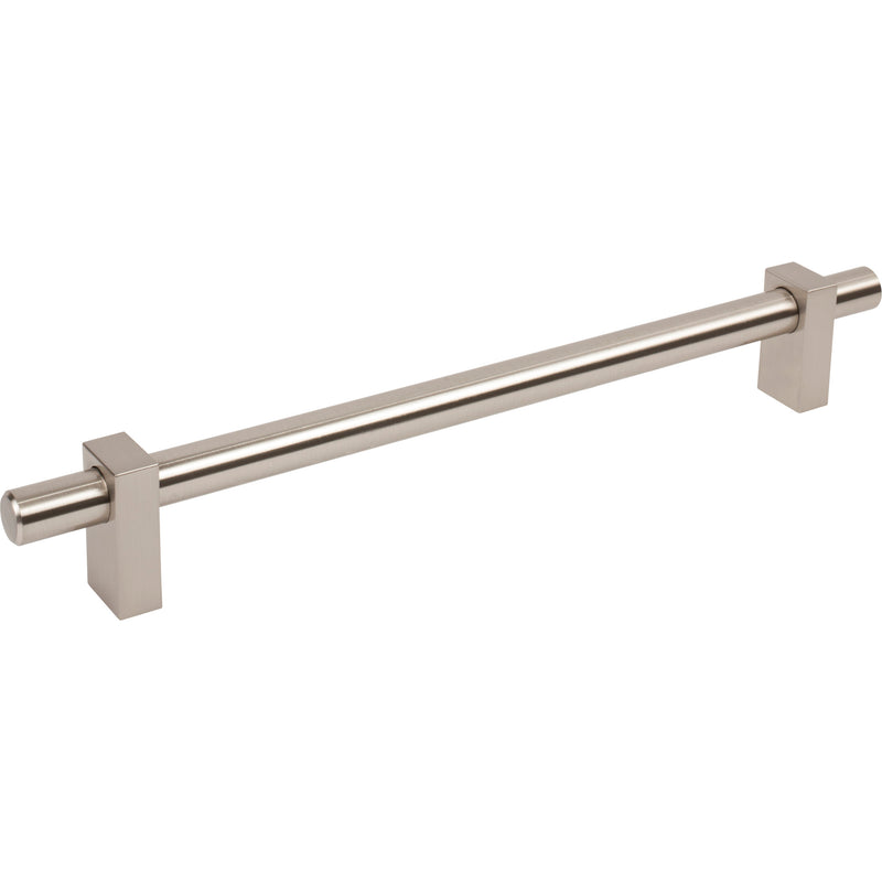 12" Center-to-Center Satin Nickel Larkin Appliance Handle