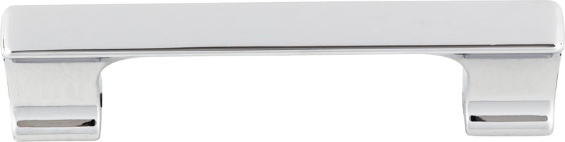 96 mm Center-to-Center Polished Chrome Sullivan Cabinet Pull