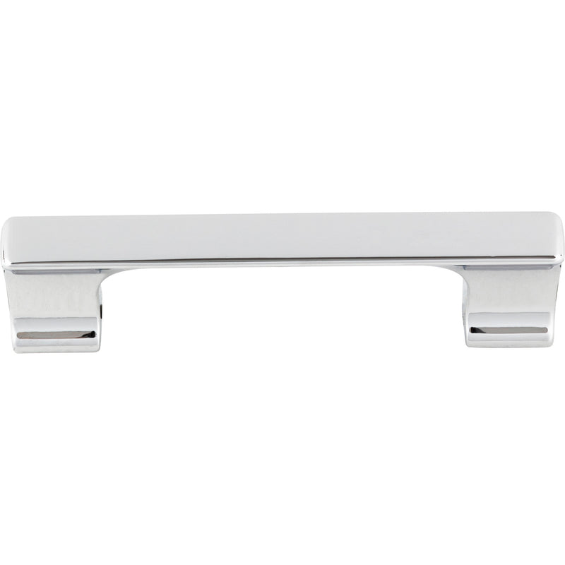 96 mm Center-to-Center Polished Chrome Sullivan Cabinet Pull