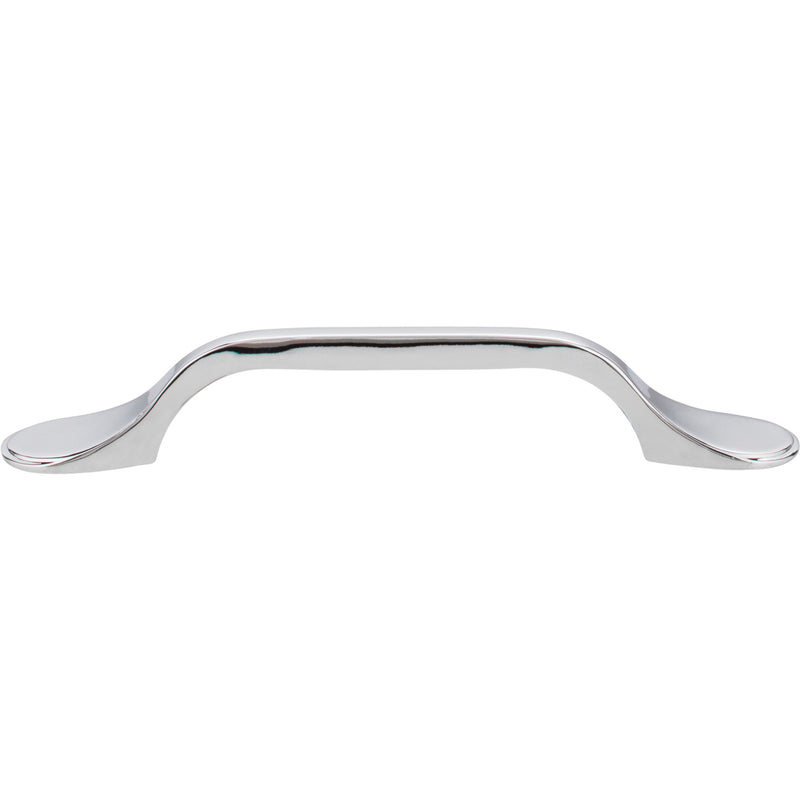 96 mm Center-to-Center Polished Chrome Kenner Cabinet Pull