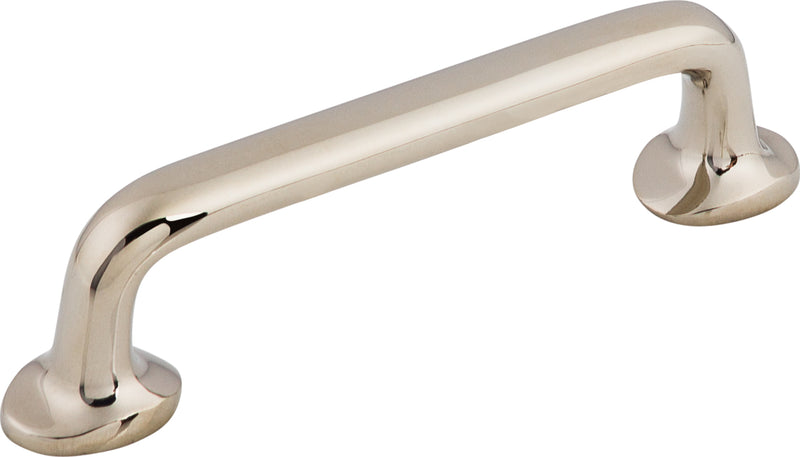 Aspen II Rounded Pull 4 Inch (c-c) Polished Nickel