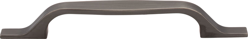 128 mm Center-to-Center Brushed Pewter Square Cosgrove Cabinet Pull