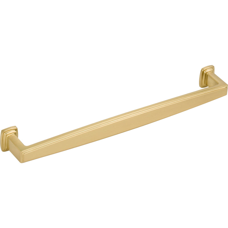 192 mm Center-to-Center Brushed Gold Richard Cabinet Pull