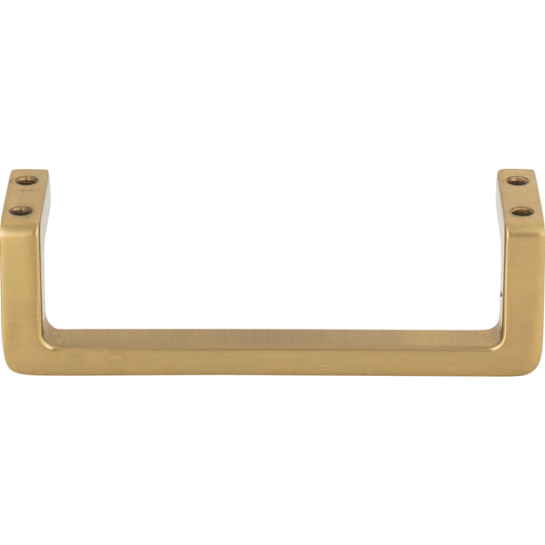 Logan Pull 3 3/4 Inch (c-c) Warm Brass