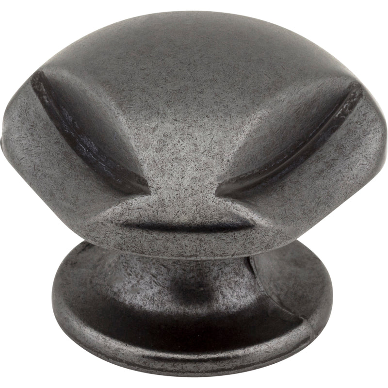 1-5/16" Overall Length Gun Metal Chesapeake Cabinet Knob